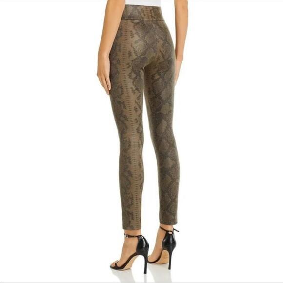 NEW Bagatelle Snakeskin Animal Print High Rise Dressy Leggings (BGXX005) - Picture 2 of 2